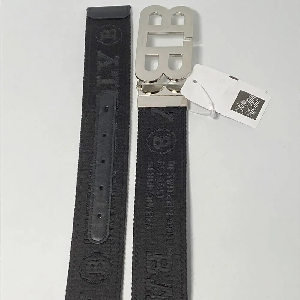 Bally Mirror B Buckle Reversible Belt size 115/46